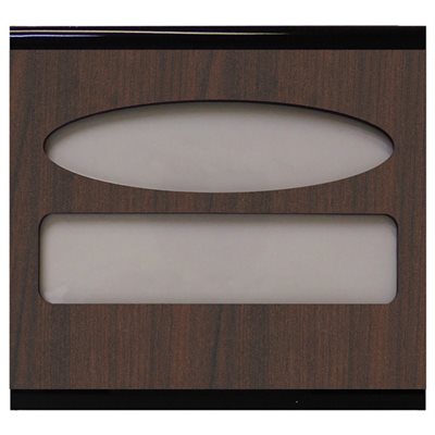 Wall Name Plate PN3 Walnut Laminate 7 x 6"